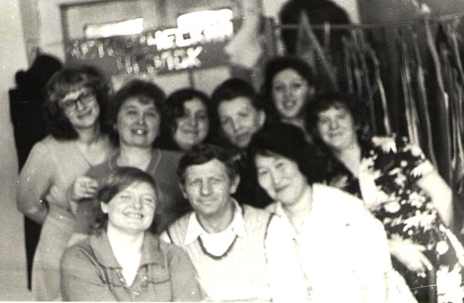 Педагогический коллектив, 1989 год